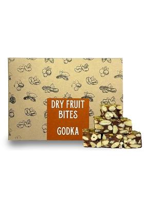 Godka Dry Fruits Sugarfree Dates Barfi Khajoor Dryfruit Chikki Kaju Badam Energy Bite Healthy Snacks With Goodness Of 500 Gm