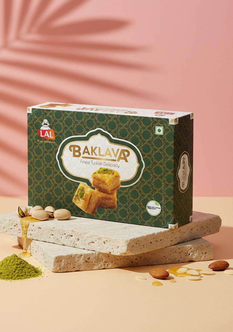 Lal Sweets Baklava Classic 200G - Indya
