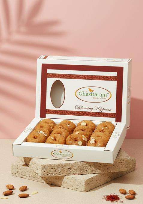 Ghasitaram Gifts Sweets Ghasitaram'S Delicious Balushai 400Gm