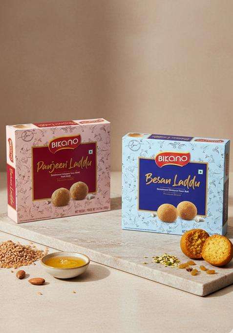 Bikano Panjeeri Laddu Spl 400Gram Besan