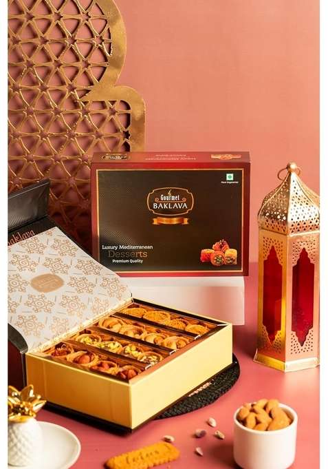 Gourmet Baklava Classic Gift Box Of Assorted Nest Pack 1