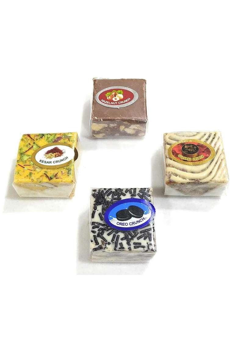 Haribhai Damodar Mithaiwala Assorted Crunch Chocolate Sweet Treats 300 Grams - Indya