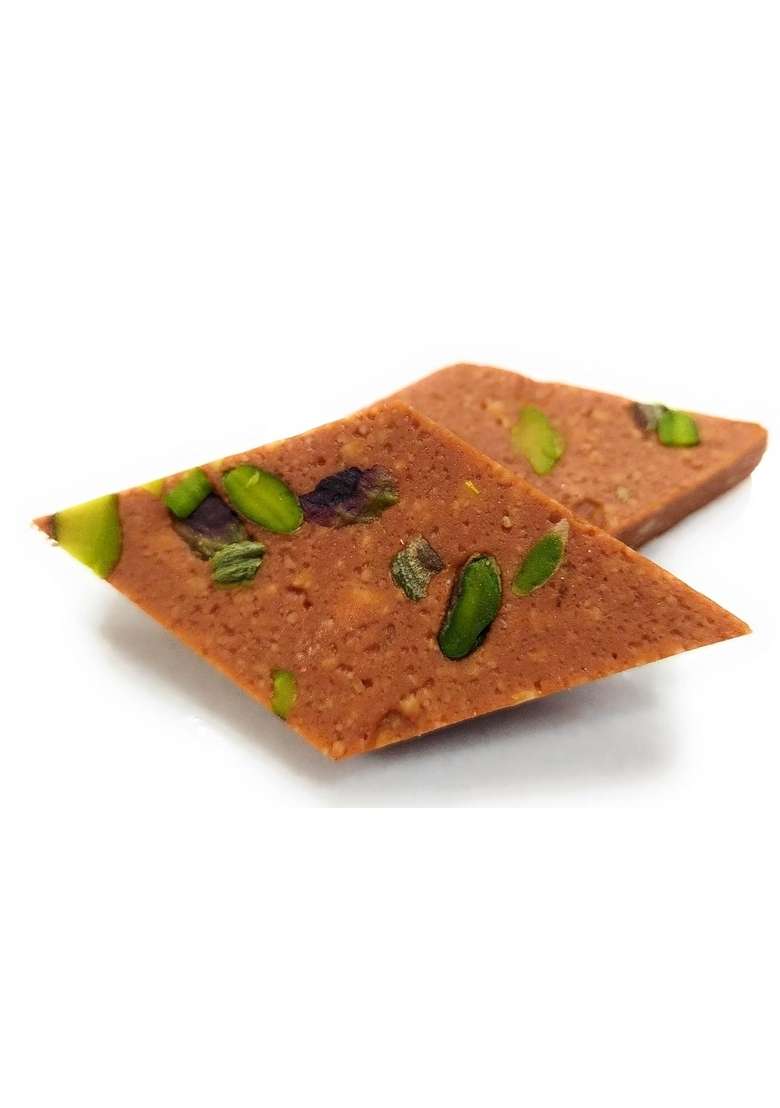 Haribhai Damodar Mithaiwala Jaggery Kaju Katli Healthy Indian Sweet Natural Sweetness - Indya