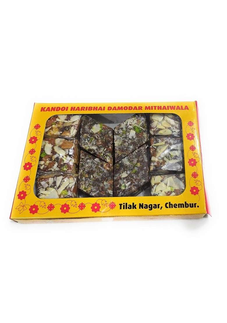 Haribhai Damodar Mithaiwala Assorted Sugarfree Dryfruit Sweet Figs Dates 500 Grams - Indya