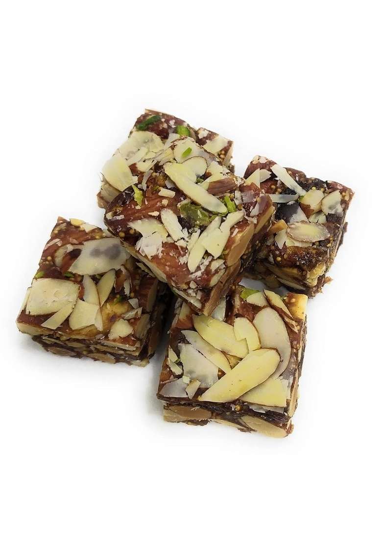 Haribhai Damodar Mithaiwala Anjeer Natural Sugarfree Dryfruit Sweet 500 Gram - Indya