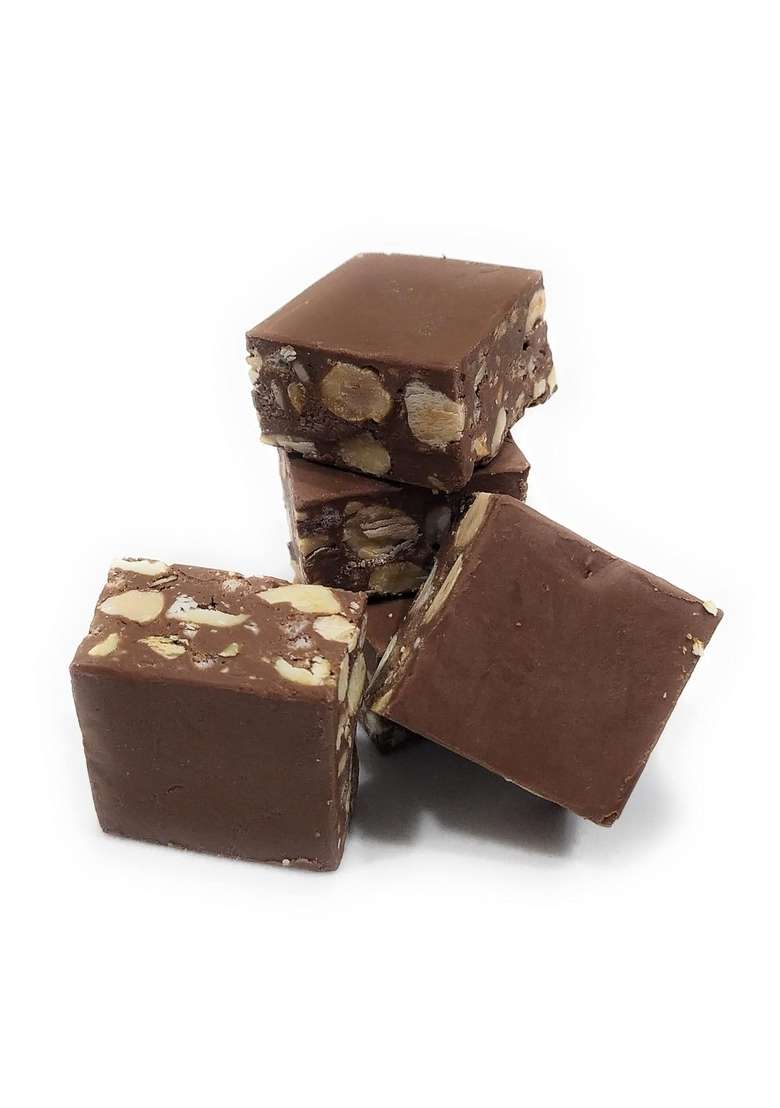 Haribhai Damodar Mithaiwala Hazelnut Crunch Chocolate Sweet Treats 500 Grams - Indya