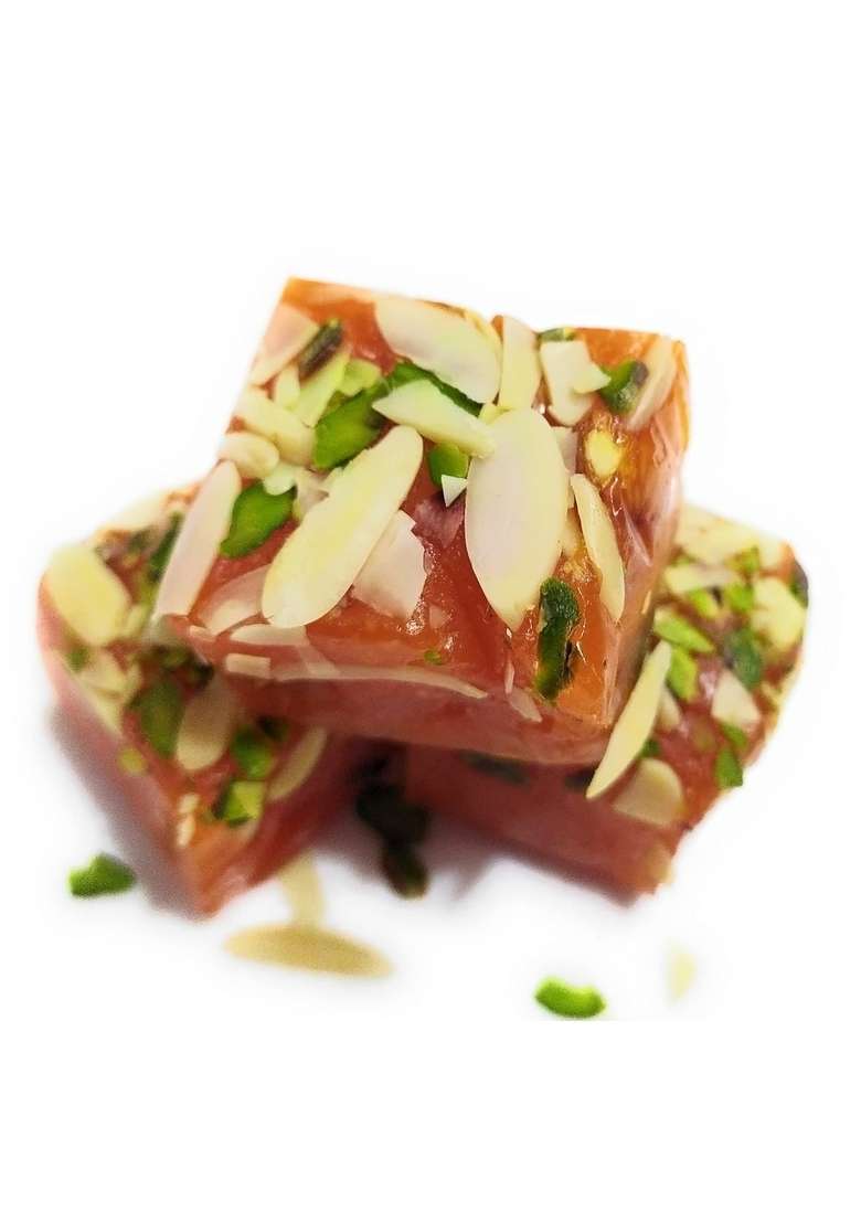 Haribhai Damodar Mithaiwala Badami Dryfruit Karachi Halwa Indian Sweet 250 Grams - Indya
