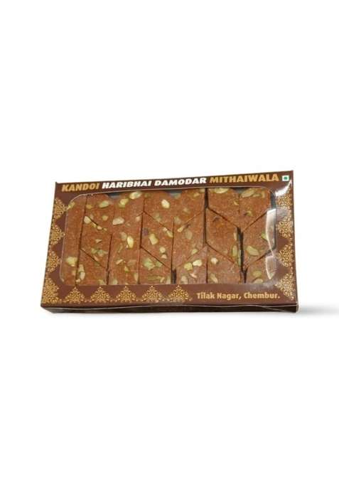 Haribhai Damodar Mithaiwala Jaggery Kaju Katli Healthy Indian Sweet Natural Sweetness 500 Gms