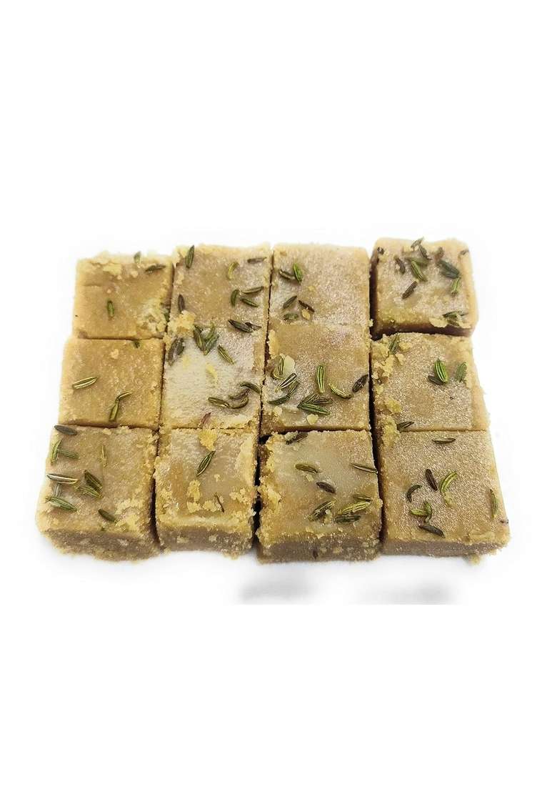 Haribhai Damodar Mithaiwala Gud Papdi Sukhdi Barfi 500 Grams - Indya