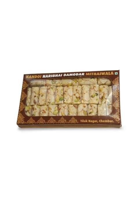 Haribhai Damodar Mithaiwala Dryfruit Kaju Rolls Indian Sweet 500 Grams