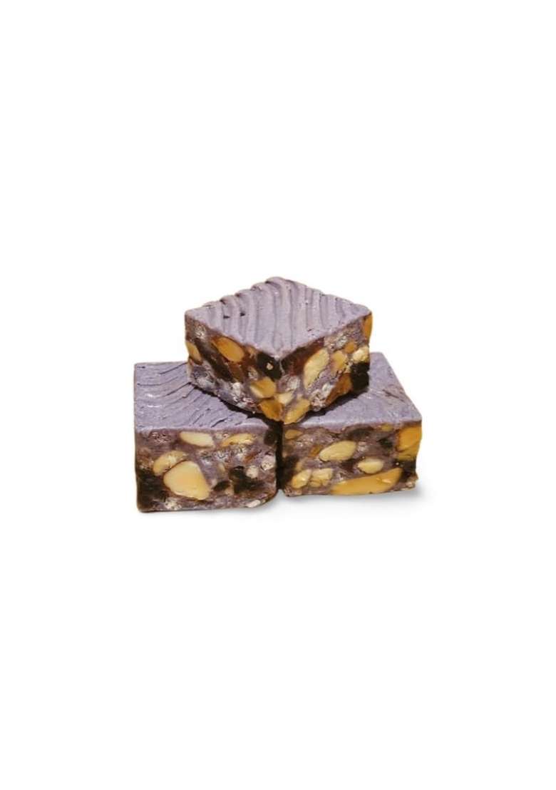 Haribhai Damodar Mithaiwala Blueberry Crunch 250Gms Indian Mithai Bites Loaded With Nuts Berries - Indya