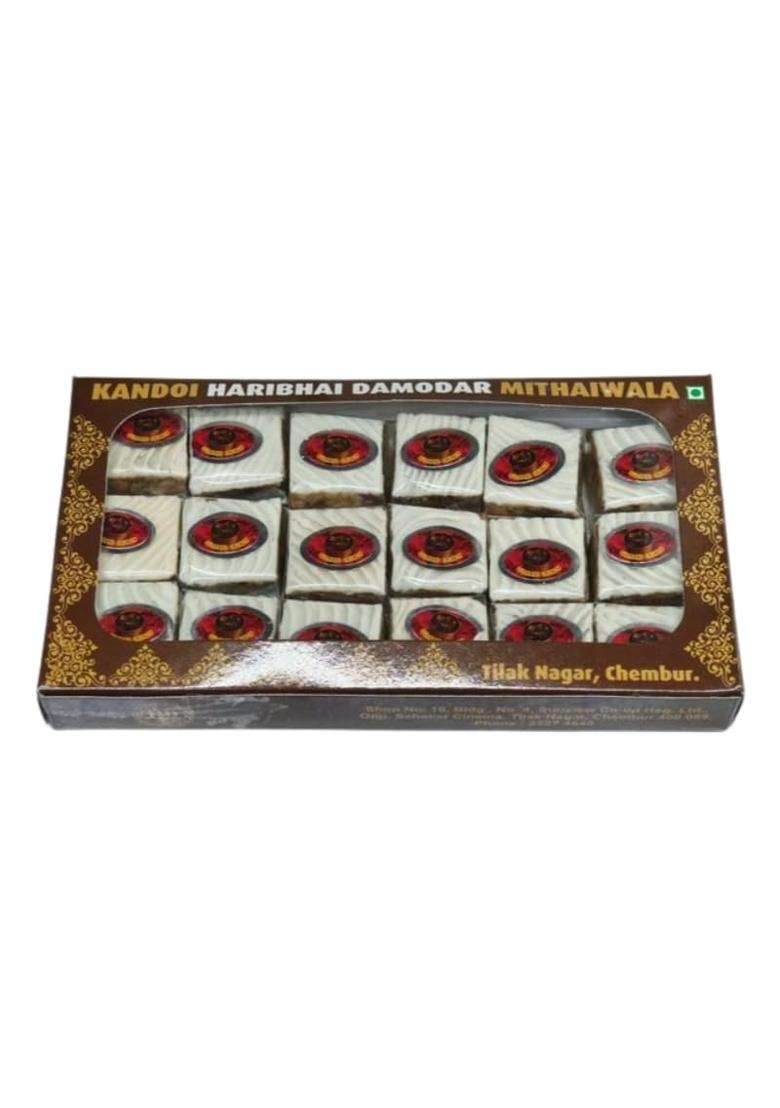 Haribhai Damodar Mithaiwala Gulkand Crunch Indian Mithai Bites Loaded With Dryfruits 500 Grams - Indya
