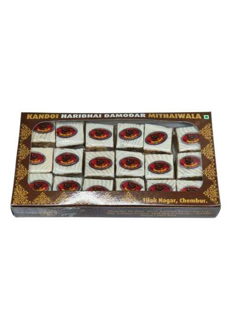 Haribhai Damodar Mithaiwala Gulkand Crunch Indian Mithai Bites Loaded With Dryfruits 500 Grams