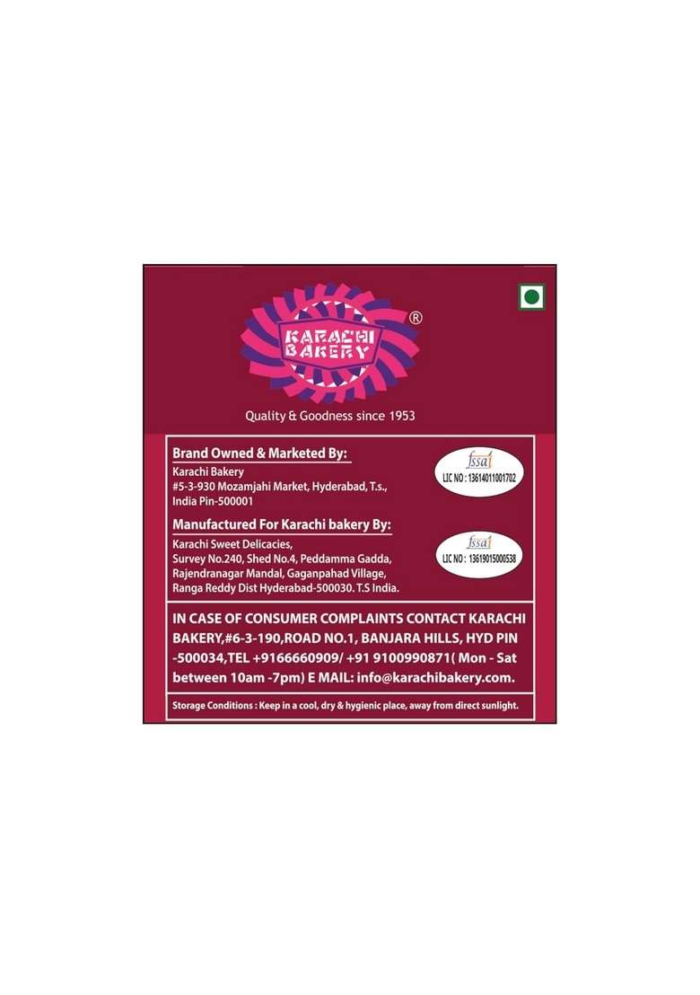 Karachi Bakery Besan Mysore Pak 200G - Indya