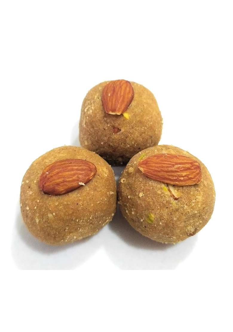 Haribhai Damodar Mithaiwala Pure Ghee Churma Ladoo Aata 500 Grams - Indya
