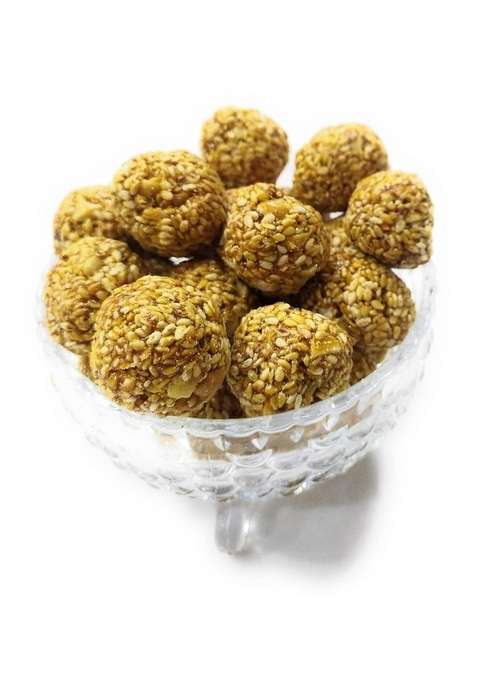 Haribhai Damodar Mithaiwala Jaggery Til Ladoo 400 Grams 2 Packs Of 200