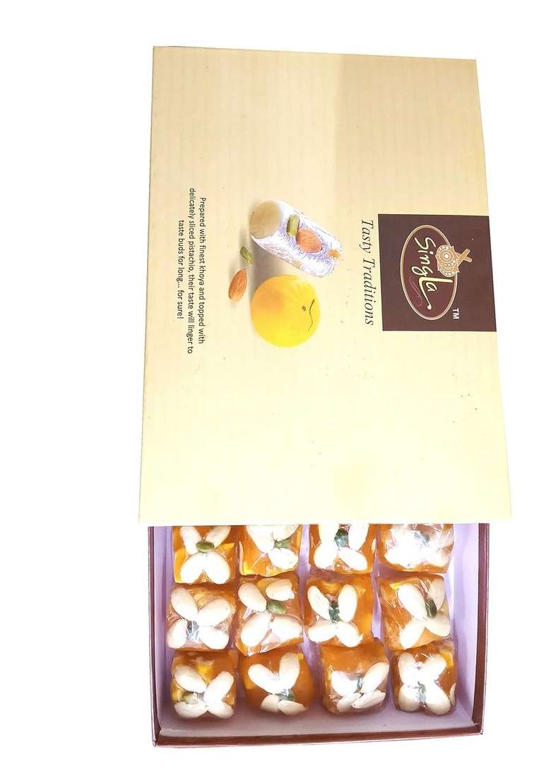 Singla Karachi Halwa Burfi Sweets 1Kg - Indya