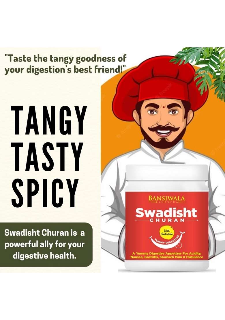 Healthally Bansiwala Ayurvedic Pachak Chatpata Digestive Swadisht Churan | Khatta Meetha Mouth Freshener Mukhwas Gas Acidity Bloating Relief 500 Gm - Indya