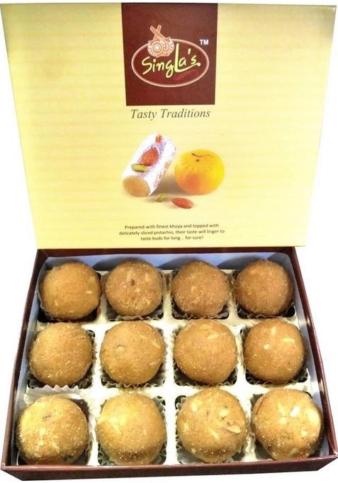 Singla Sweets Besan Dry Fruit Laddu Box 500 G