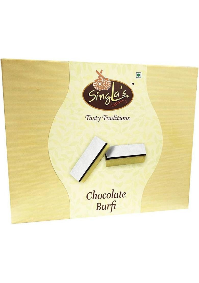 Singla Sweets Chocolate Barfi 400G Delicious Tasty Box 400 G