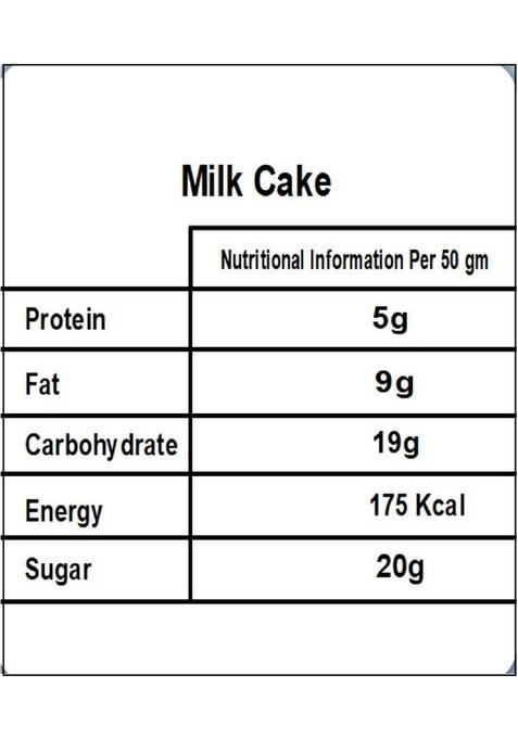 Singla Sweets Milk Cake 200G And Kaju Katli Combo Box 2 X 200 G