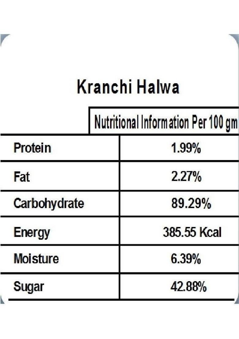 Singla'S Karachi Burfi Halwa 500G Box 500 G