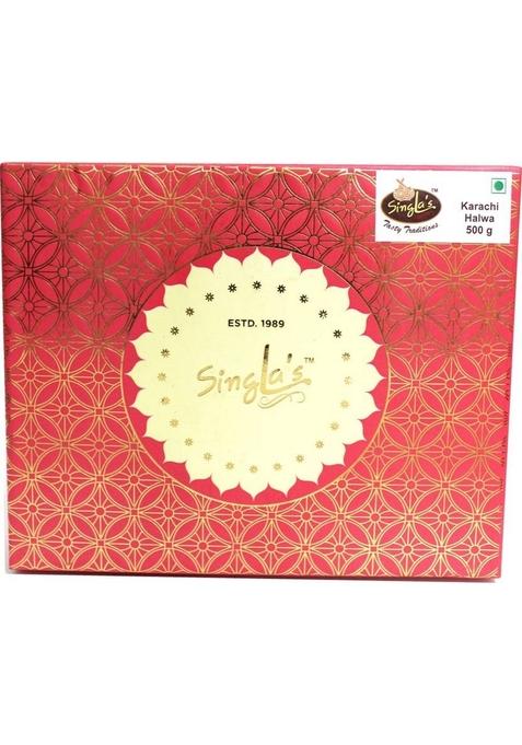 Singla'S Karachi Burfi Halwa 500G Box 500 G
