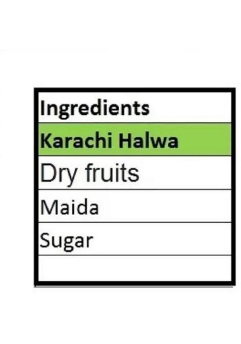 Singla'S Karachi Burfi Halwa 500G Box 500 G