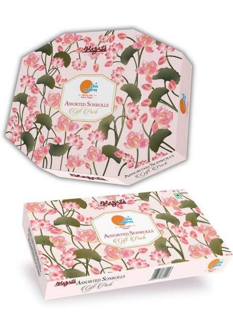 Bhagat'S Heera Sweet Son Roll 6 In 1 4 Sonroll Gift Pack Box&nbsp;&nbsp; 1250 G