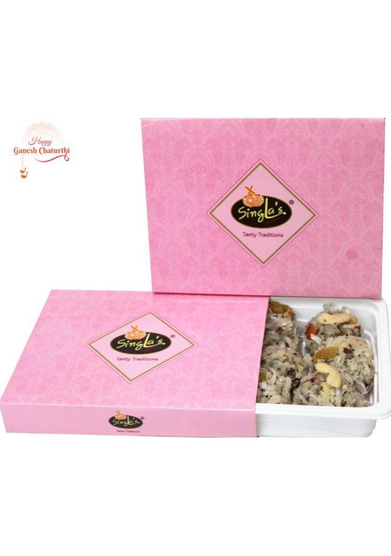 Singla Sweets Coconut Laddu 500G Delicious Ladoo | Box 500 G