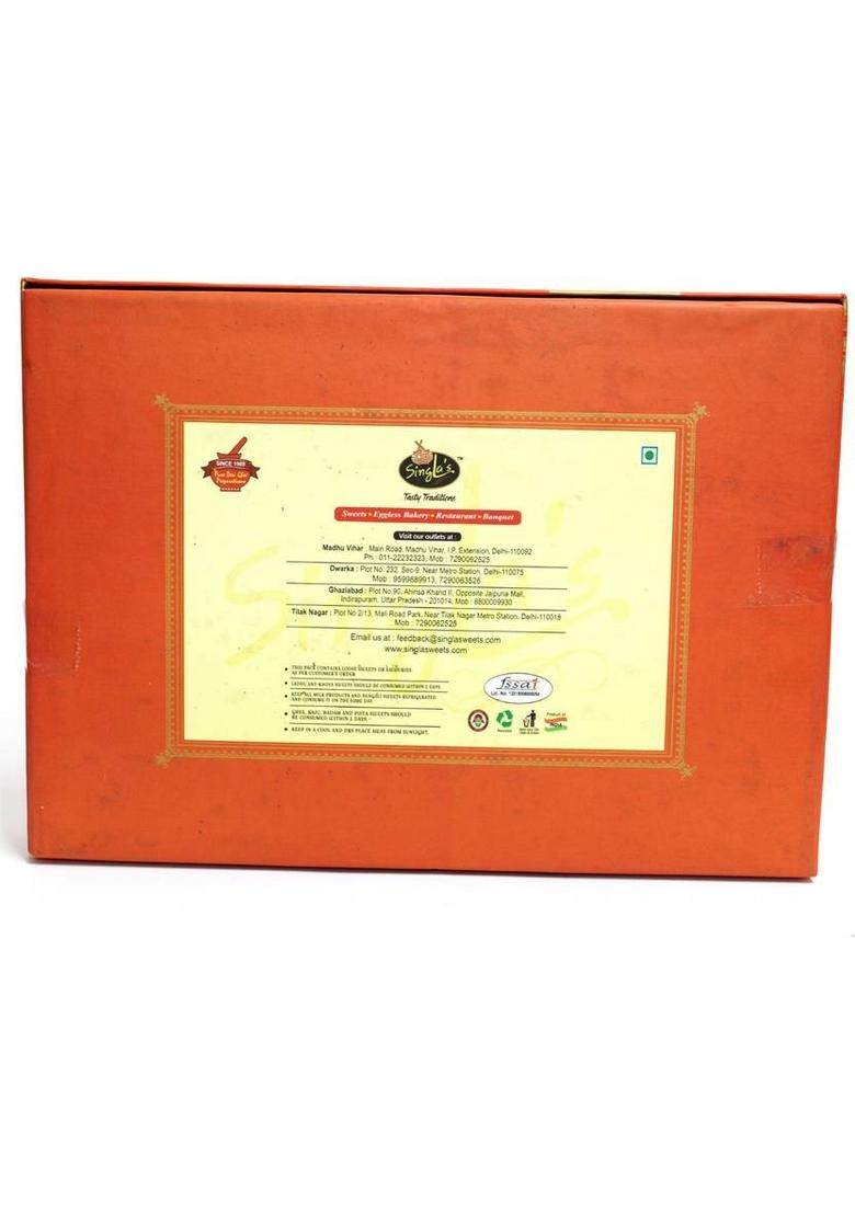 Singla Sweets Motichoor Laddu 1Kg Delicious | Box 1 Kg