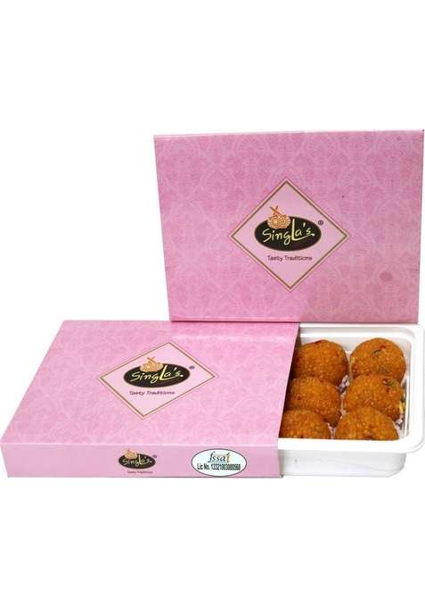 Singla Sweets Boondi Laddu 500G Very Delicious Box&nbsp;&nbsp; 500 G