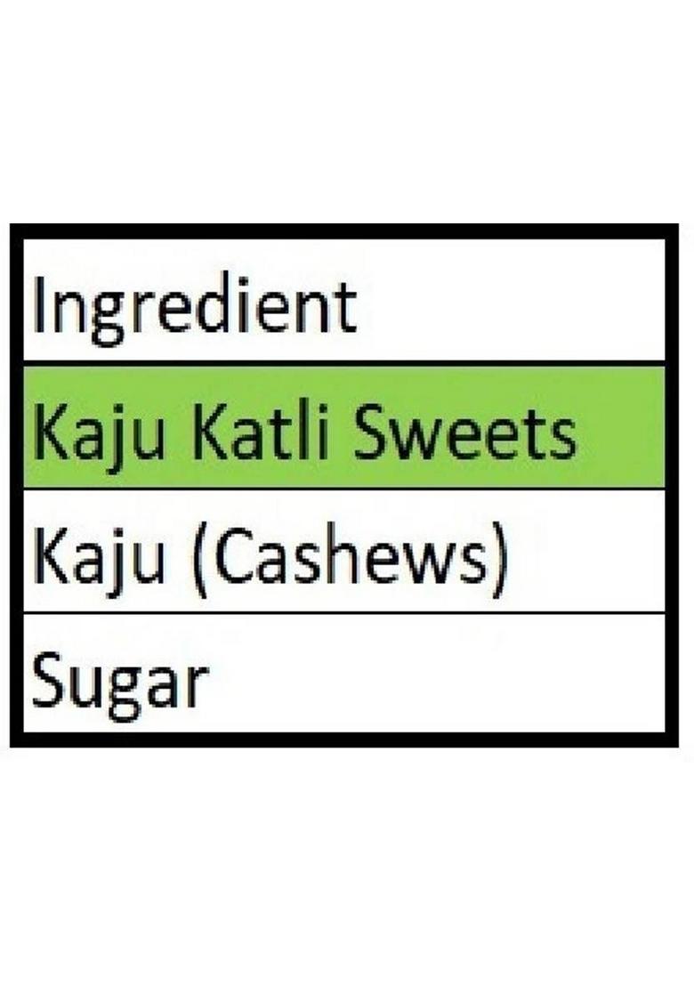 Singla'S Kaju Katli 400Gms Box 400 G
