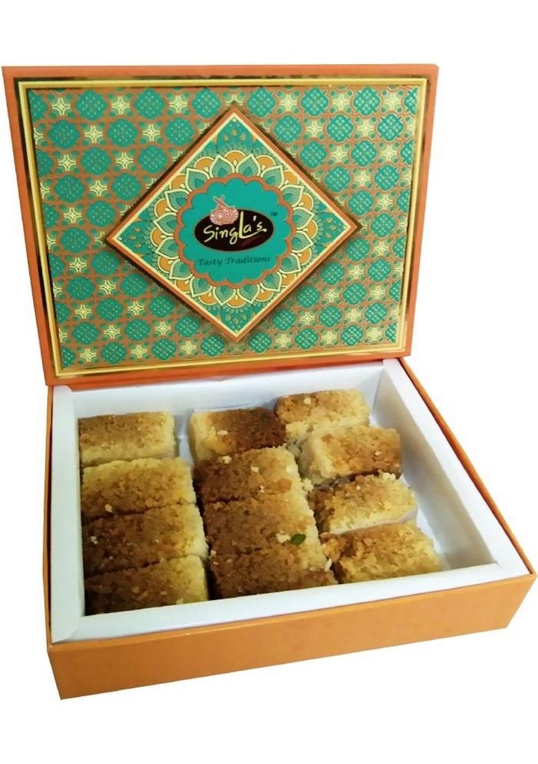 Singla Sweets Delicious Milk Cake 500G New Box… Box 500 G