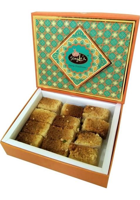 Singla Sweets Delicious Milk Cake 500G New Box… Box 500 G