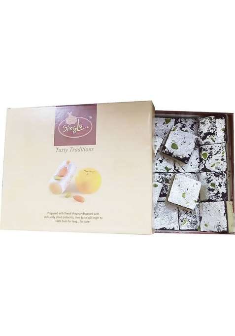 Singla'S Chocolate Burfi Sweets 500Gms Box&nbsp;&nbsp; 500 G