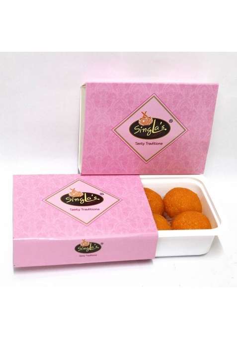 Singla Sweets Banarsi Laddu 200G |Delicious | Mithai Vacuum Pack Box&nbsp;&nbsp; 200 G