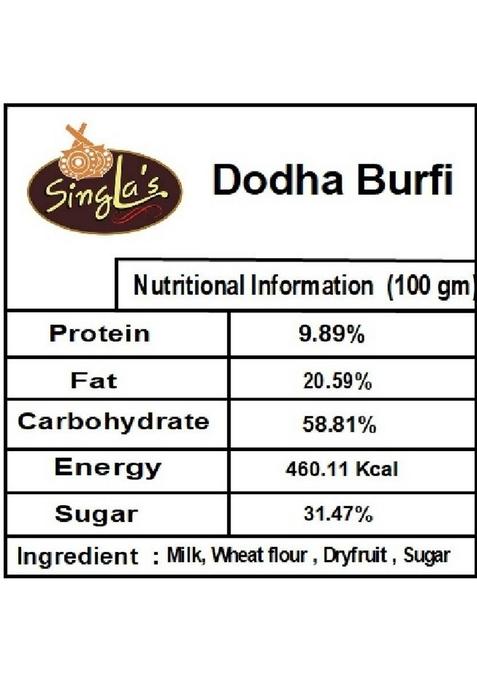 Singla'S Dodha Burfi 200G Mathura Peda Combo Pack Of 2 Box X 200 G