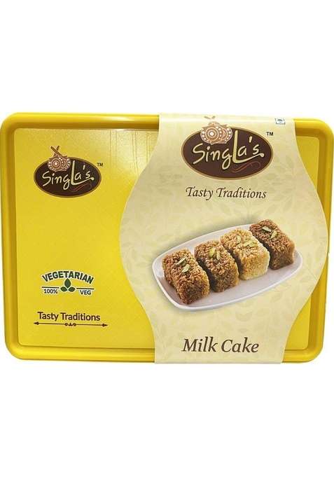 Singla Sweets Milk Cake Burfi 500G Delicious Box&nbsp;&nbsp; 500 G