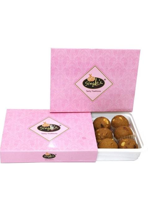 Singla Sweets Besan Dryfruits Laddu 500G Indian Mithai Sweet Vacuum Pack 500 G