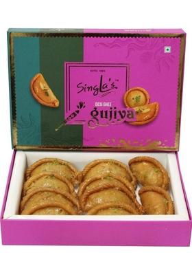 Singla Sweets Maida Gujia 500G Indian Gujiya Mithai Box&nbsp;&nbsp; 500 G