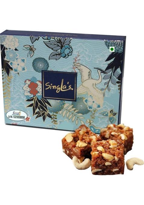 Singla'S Dodha Barfi 500Gm Indian Sweets Mithai Box&nbsp;&nbsp; 500 G