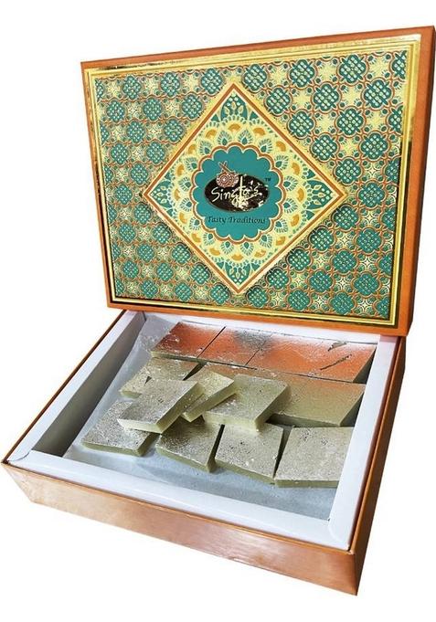 Singla Sweets Kaju Burfi Katli 500G New Box Box 500 G