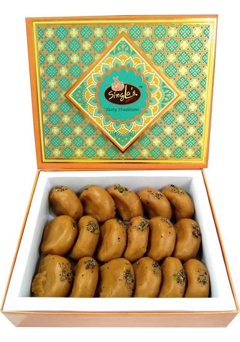 Singla Sweets Brown Peda 500G Very Delicious Box 500 G