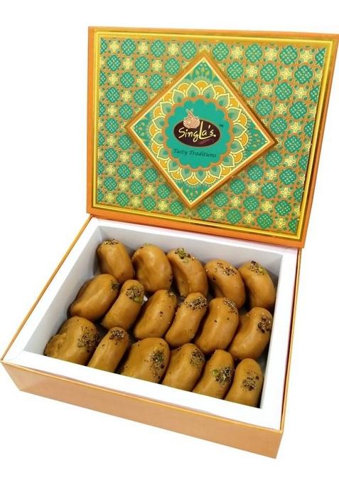 Singla Sweets Brown Peda 500G Very Delicious Box 500 G
