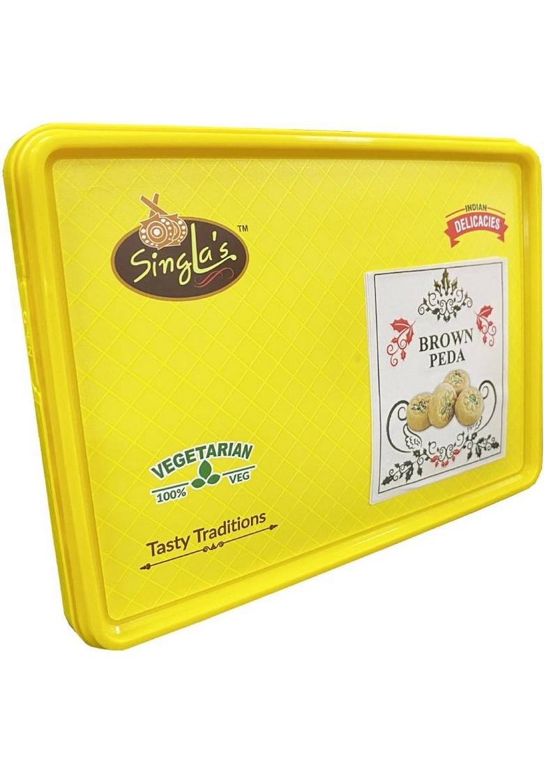 Singla Sweets Brown Peda Combo Pack Of 2 500 1Kg Box X 0 5 Kg
