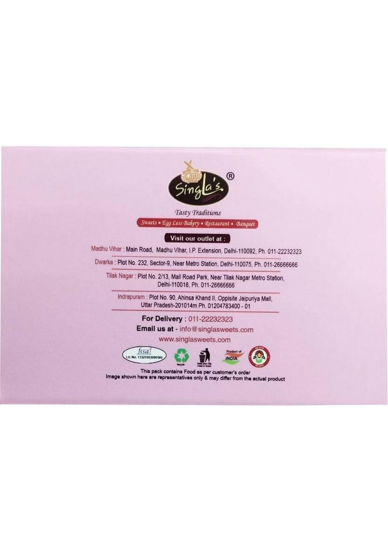 Singla Sweets Banarasi Laddu 500G |Delicious| Mithai | Vacuum Pack Box 500 G