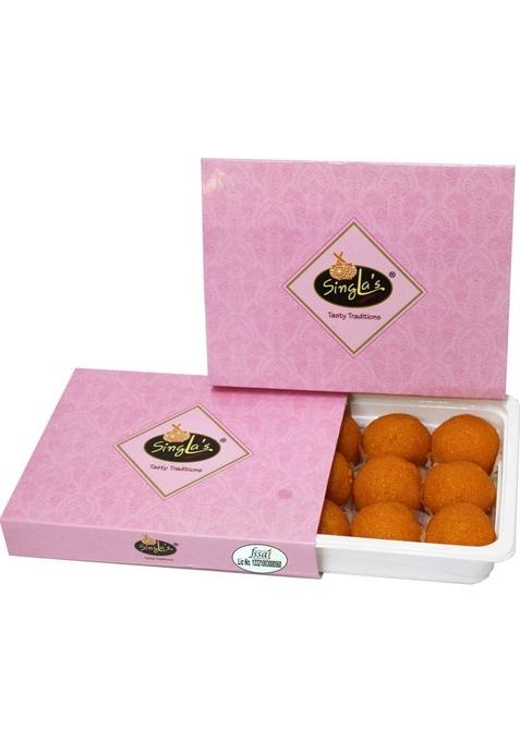 Singla Sweets Banarasi Laddu 500G |Delicious| Mithai | Vacuum Pack Box 500 G