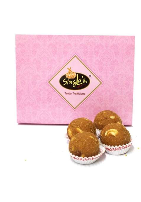 Singla Sweets Besan Dryfruit Laddu 500G Delicious Indian Mithai Box&nbsp;&nbsp; 500 G