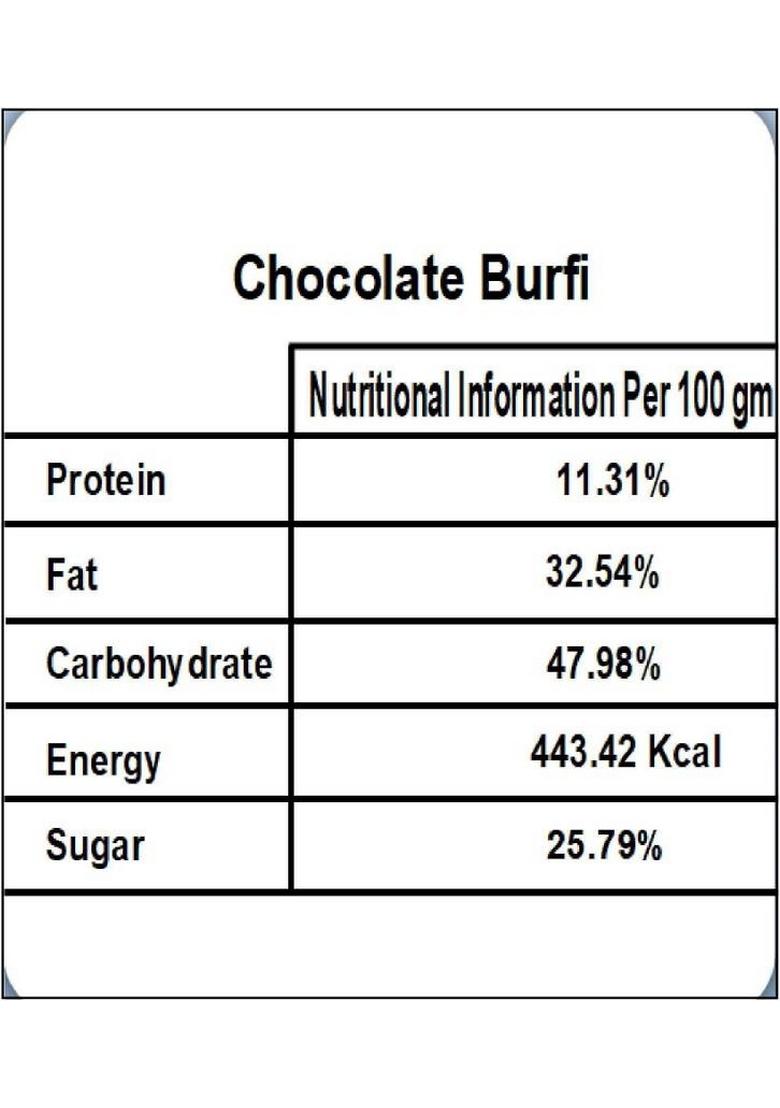 Singla'S Chocolate Barfi 400G Festival Gift Box Combo Pack Of 2 800G Box X 400 G